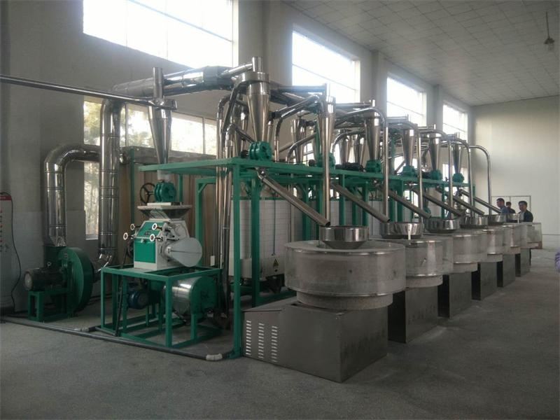 石磨面粉機成套設備